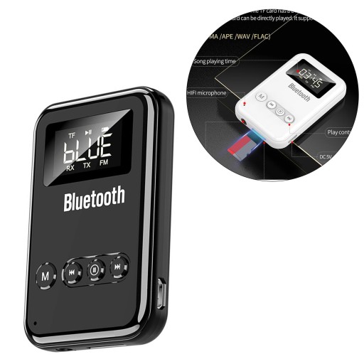 Bluetooth 5.0 адаптер FM-передатчик приемник