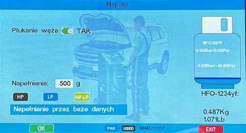 Stacja Klimatyzacji dwa gazy AC-DUAL R134A R1234YF Kupczyk