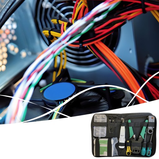 СЕТЕВОЙ ТЕСТЕР ОБЖИМНЫЙ ИНСТРУМЕНТ RJ45 КОРПУС LSA