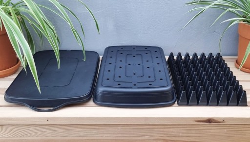 Miniszklarenka Respana Plus Średnia + wielodoniczka HORTI-70