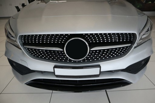 MERCEDES CLA W117 2013-2017 РЕШЕТКА DIAMOND ЧЕРНАЯ