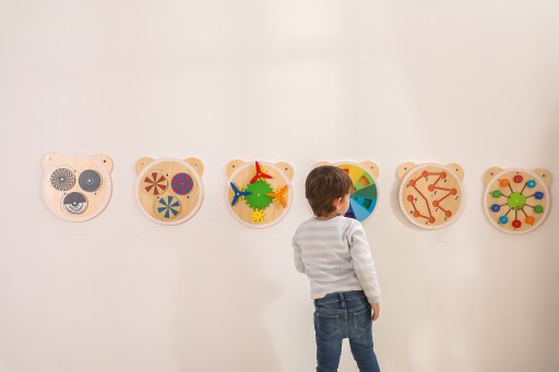 VIGA TABLICA MANIPULACYJNA DREWNIANA DOPASUJ CYFERKI FSC MONTESSORI