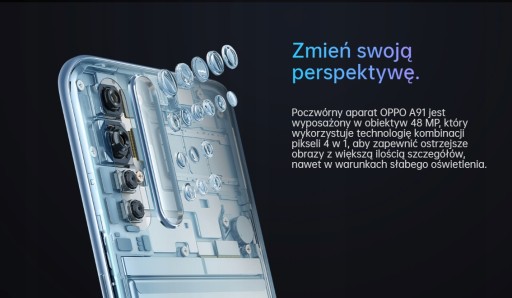 Смартфон Oppo A91 8 ГБ/256 ГБ Черный