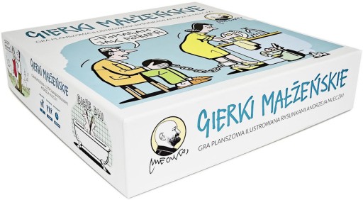 Настольная игра MDR Gierki Małżeńskie рисунки А. Млечко