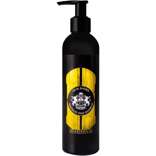 Шампунь для мужчин Dear Barber без сульфатов.