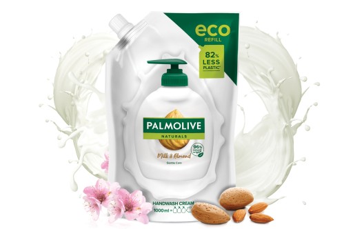 Мыло жидкое PALMOLIVE МОЛОКО МИНДАЛЬ ЗАПАС 3x1 л