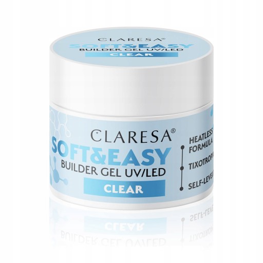 Claresa CLEAR гель для наращивания ногтей 12г
