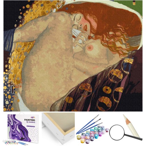 Klimt MALOWANIE PO NUMERACH Na Prezent ARTNAPI