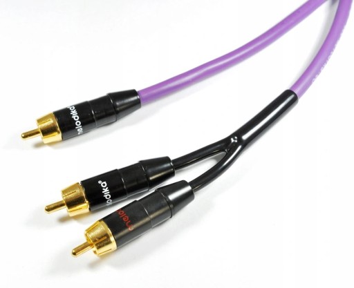 Кабель для сабвуфера Melodika MDSWY40 Y 1-2RCA 4,0 м