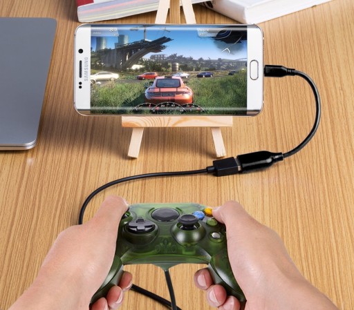 Концентратор 1x USB 1x Планшет MicroUSB Мышь ANDROID OTG