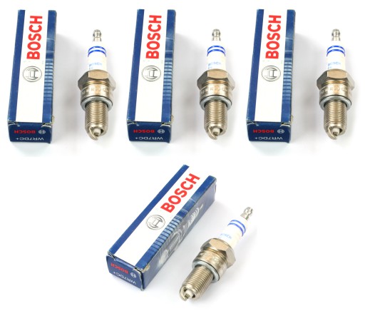 4X СВЕЧИ ЗАЖИГАНИЯ BOSCH 0242235663 WR7DC+
