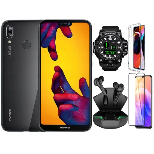 Смартфон Huawei P20 Lite 4 ГБ/64 ГБ, черный