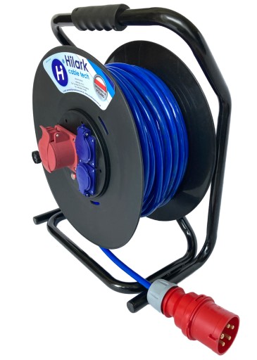 Удлинитель POWER ГУМ H07BQ-F 5х2,5 25м ПУР 16А