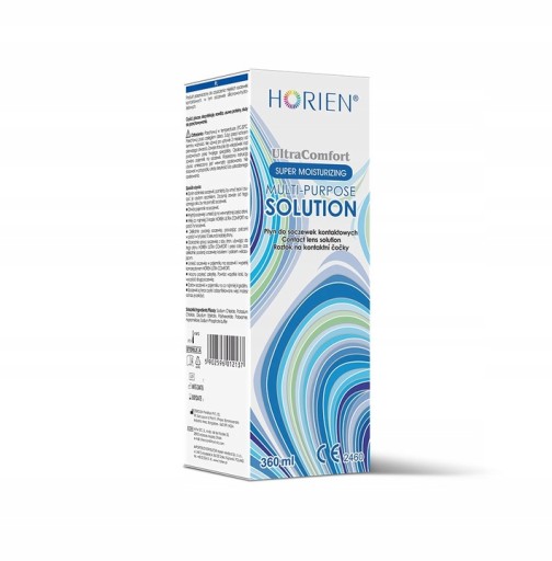 Раствор для линз HORIEN Ultra Comfort 4 x 360 мл