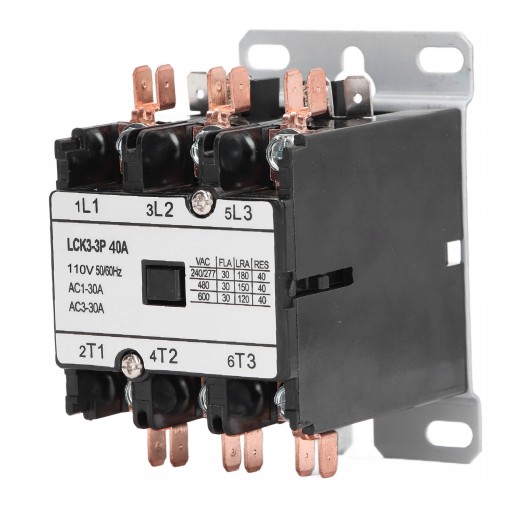 КОНТАКТОРНОЕ РЕЛЕ 110 В AC LCK3-3P-40A С ЗАЖИМОМ