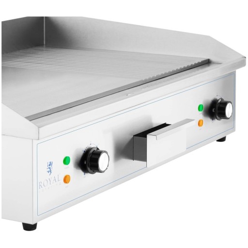 GRILL ELEKTRYCZNY RYFLOWANY / GŁADKI 10 mm 3000 W