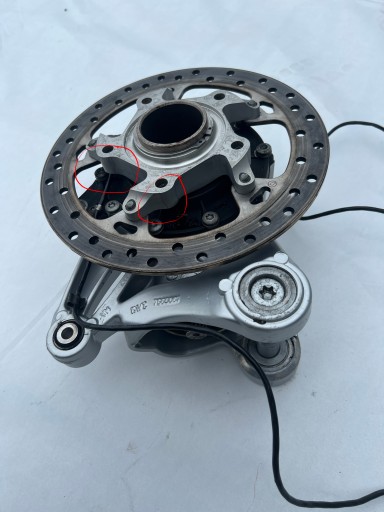 BMW R1200RT K26 2005 Дифференциал заднего моста 7665052 14125910 7668659