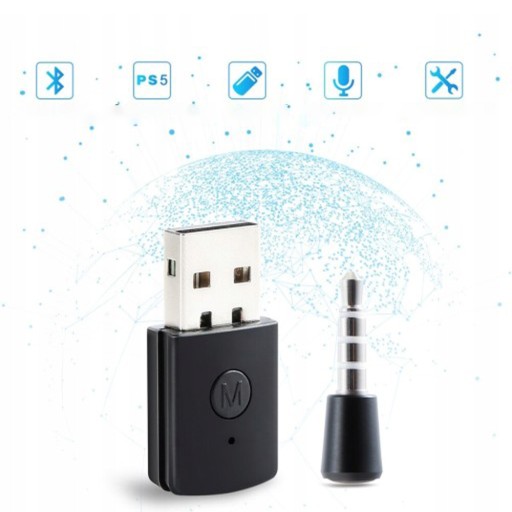 USB-АДАПТЕР BLUETOOTH 5.1 ДЛЯ PS4 PS5