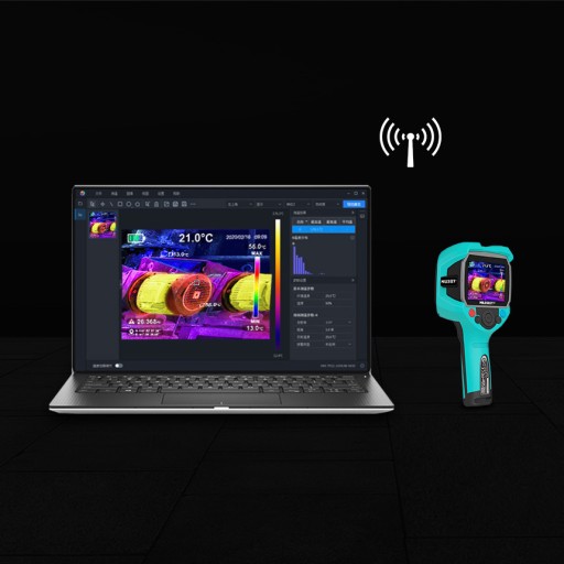ПРОФЕССИОНАЛЬНАЯ ТЕПЛОВИЗИОННАЯ КАМЕРА –20 +550 USB-C GPS WIFI ЖК-ПРИЛОЖЕНИЕ ДЛЯ ПК + ЧЕХОЛ