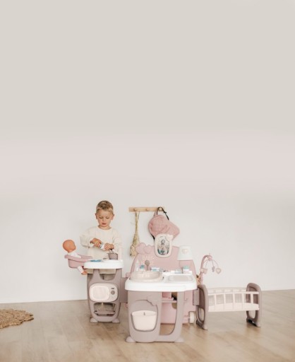 Kącik Opiekunki SMOBY Baby Nurse DOMEK Akcesoria