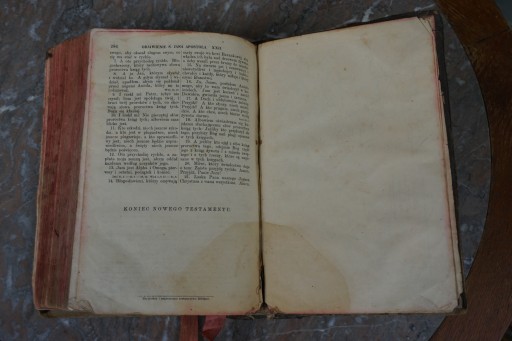Библейские книги Ветхого Нового Завета о. Якоб Вуек Липск 1898 г.