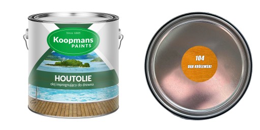 KOOPMANS 104 HOUTOLIE UV ROYAL OAK OIL 2,5 л.