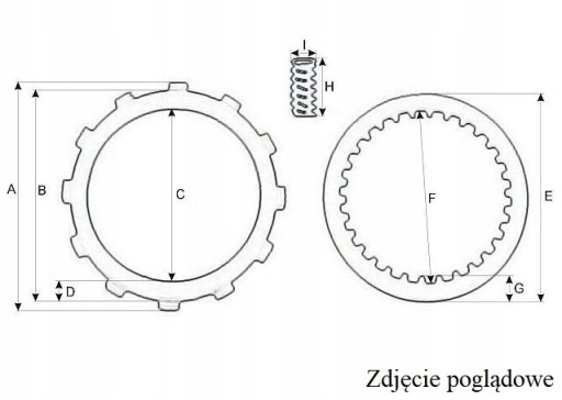 ДИСКИ СЦЕПЛЕНИЯ ДЛЯ SUZUKI DR 650 DR650