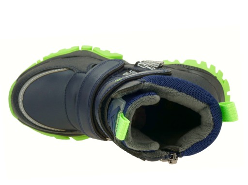 Buty zimowe, ocieplane, granatowe 29 P5-175