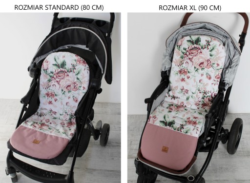 Вставка в коляску с водонепроницаемой подставкой для ног Rose XL 90 см