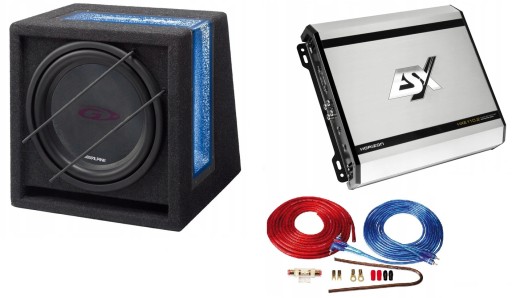 Subwoofer ALPINE SBG-1244BR