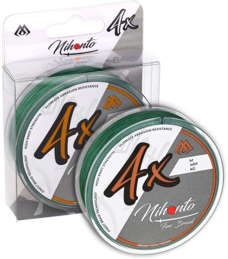 MIKADO NIHONTO X4 МОСТ ЗЕЛЕНЫЙ 0,20 ММ 300 М