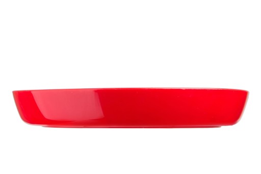 DONICZKA PLASTIKOWA Z PODSTAWKĄ DONICA OSŁONKA KWIATY 14cm CZERWONA KADAX