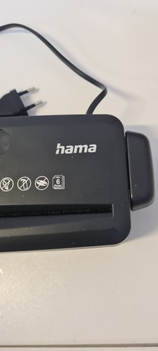 Электрический измельчитель Hama mini s6, установленный на стандартной корзине