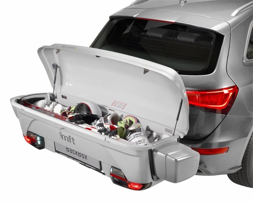 MFT BackBox adapter do przewozu nart srebrny
