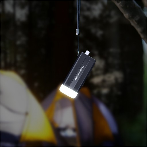 Светодиодный фонарь Fenix E-Spark - 100 лм, USB-C powerbank