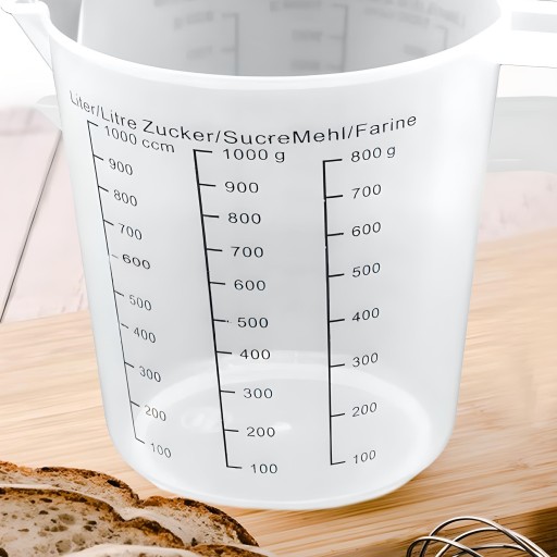 КУХОННАЯ МЕРНАЯ КРУЖКА С ВЫПУСКНЫМ КУВШИНОМ МЕРНЫМ 1 Л