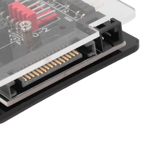 ВЕНТИЛЯТОР С АКРИЛОВЫМ КОРПУСОМ ARGB PWM, 10-КАНИЙ РАЗДЕЛИТЕЛЬ RGB5V