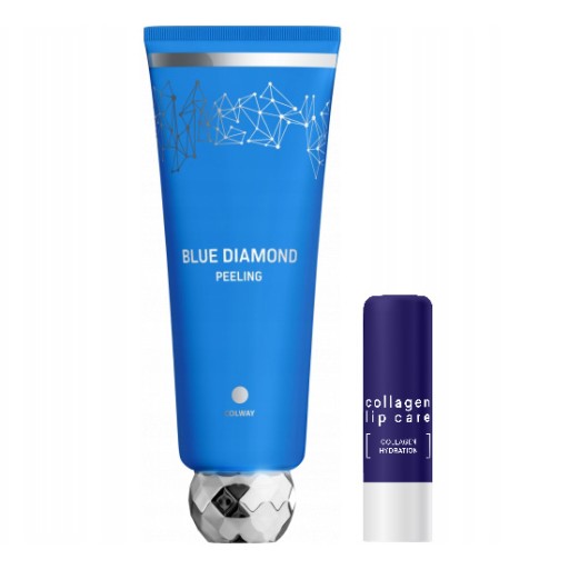 Collagen Diamond Peeling Colway Blue Diamond БЕСПЛАТНАЯ коллагеновая помада