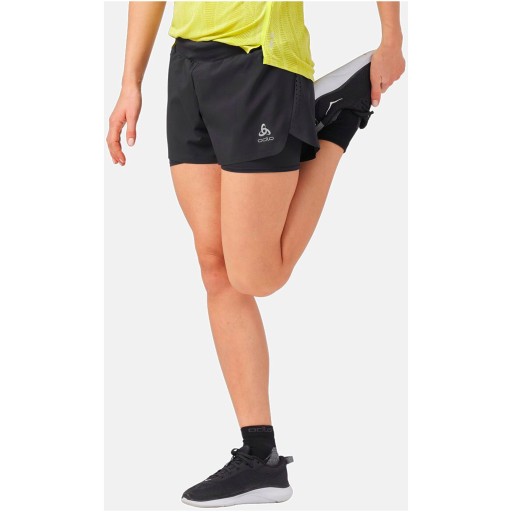 Женские беговые шорты Odlo 2in1 XS