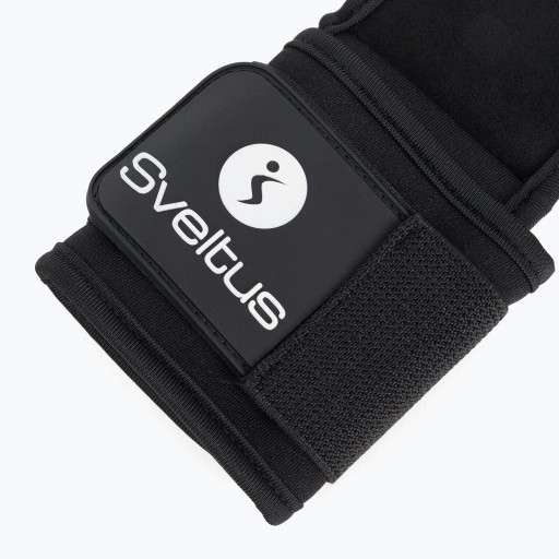 Скины для гимнастики Sveltus Premium Hole Hand Grip черный 5656 L-XL