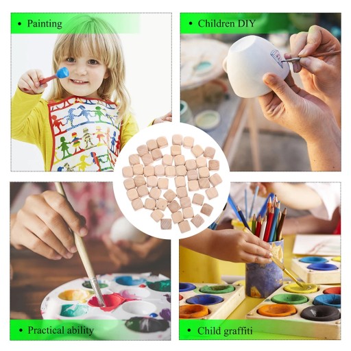 Mini Toy Niedokończone Kości do rękodzieła 20 szt