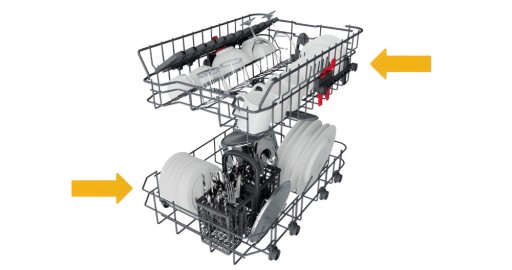 Посудомоечная машина WHIRLPOOL WSBC 3M27 X 10 комплектов 45см