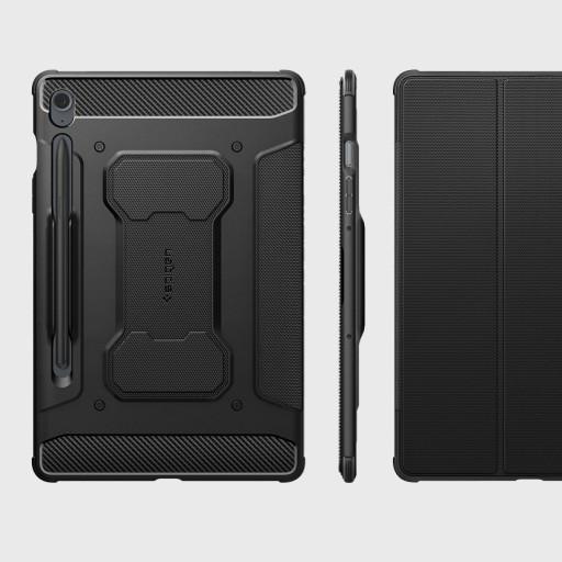 Чехол для Galaxy Tab S9 FE, Spigen Rugged Armor Pro, чехол, крышка, корпус