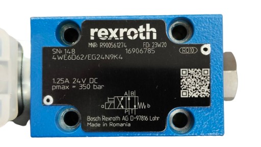 НАПРАВЛЯЮЩИЙ КЛАПАН REXROTH 4WE6D6X/EG24N9K4