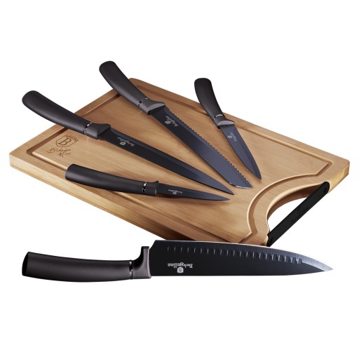 Noże z Deską Berlinger Haus Carbon 5 6el BH-2567