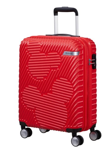 Маленький удлиненный чемодан American Tourister Mickey Clouds - классический красный