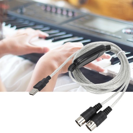 MIDI-кабель Конвертер адаптера MIDI-кабеля в USB