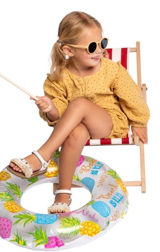 Солнцезащитные очки Dooky Bali, бежевые, 3-7 лет.