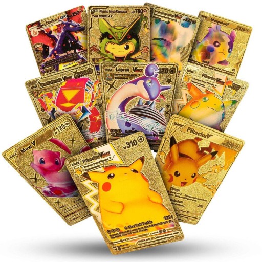 Карты POKEMON GOLD Коллекционные карты 55 карт