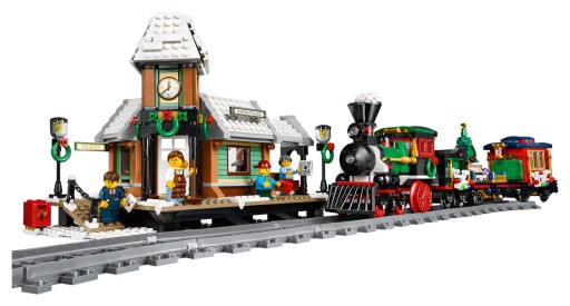 LEGO Creator Expert 10259 Zimowa wioska- Dworzec DZIEŃ CHŁOPAKA
